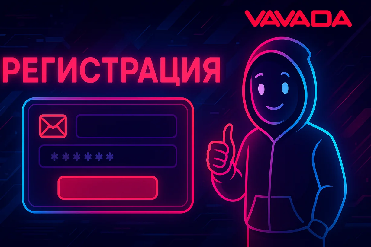 Регистрация на сайте Вавада